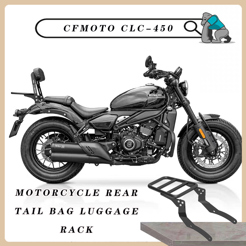 Tail Bag Rack - Motorcycle Rear Tail Bag Luggage Rack