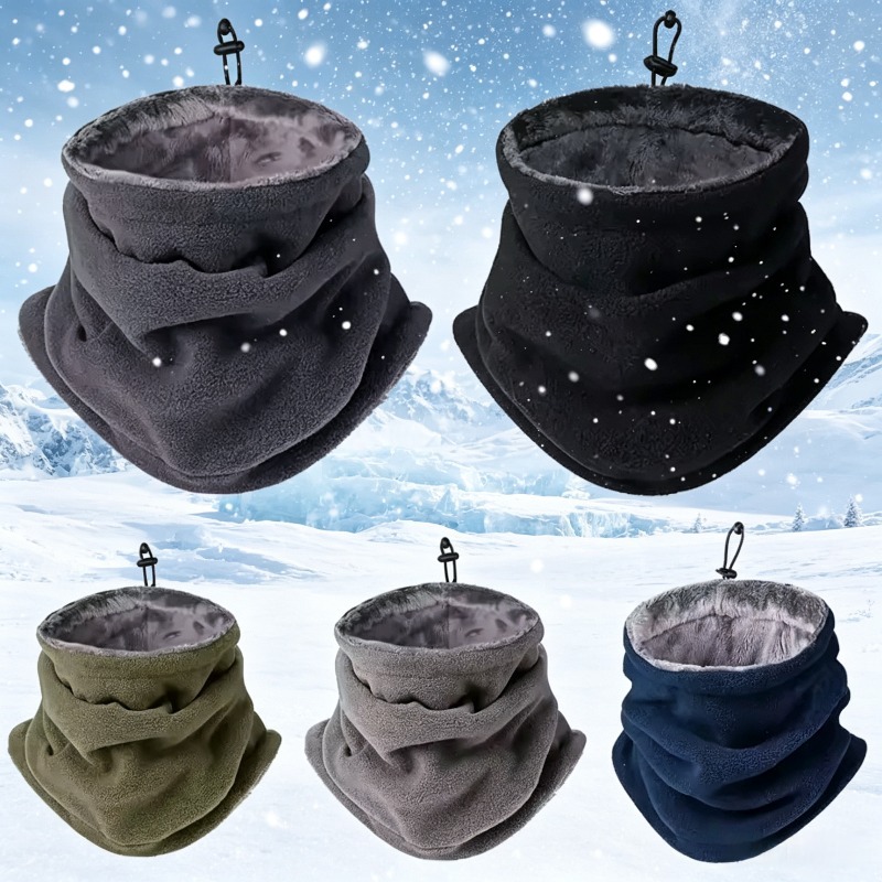 Neck Warmer Balaclava - Winter MotorcycleWarm Mask Men Women Fleece