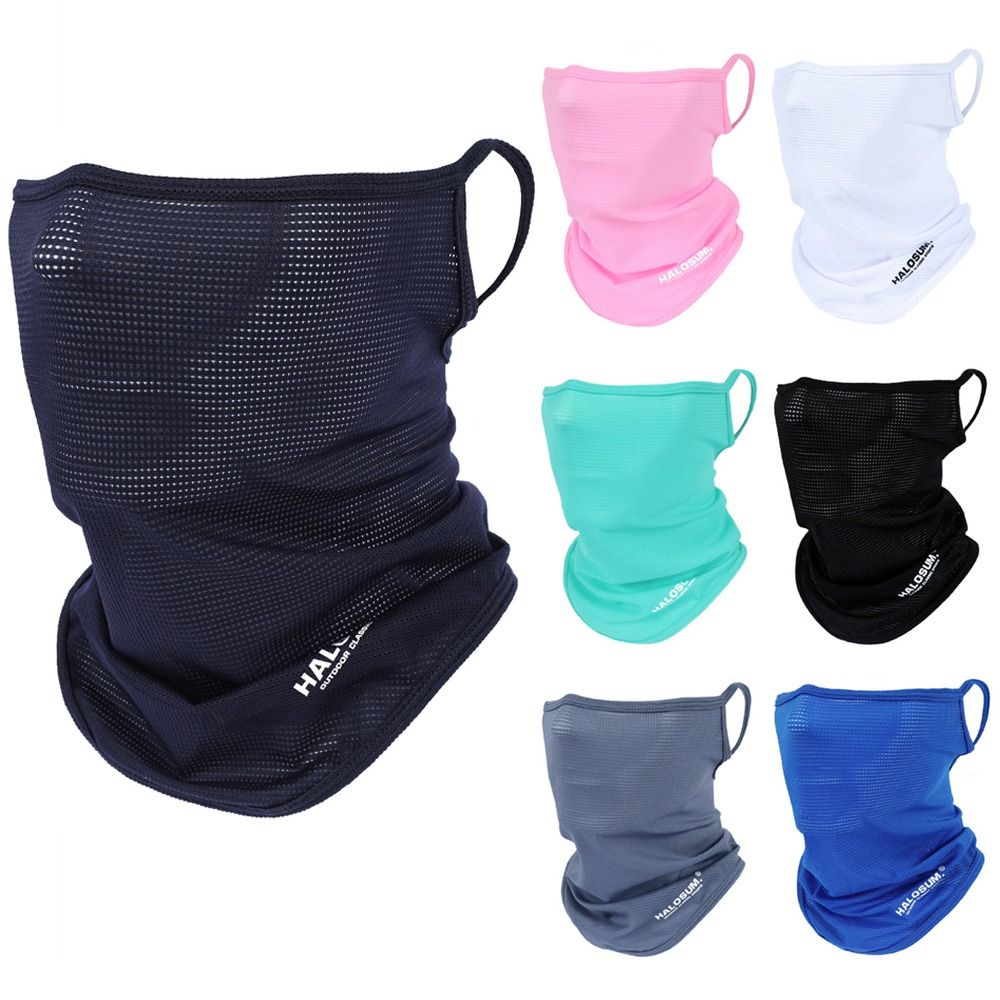 Neck Warmer Balaclava - Summer Ice Silk Sun Protection Bike