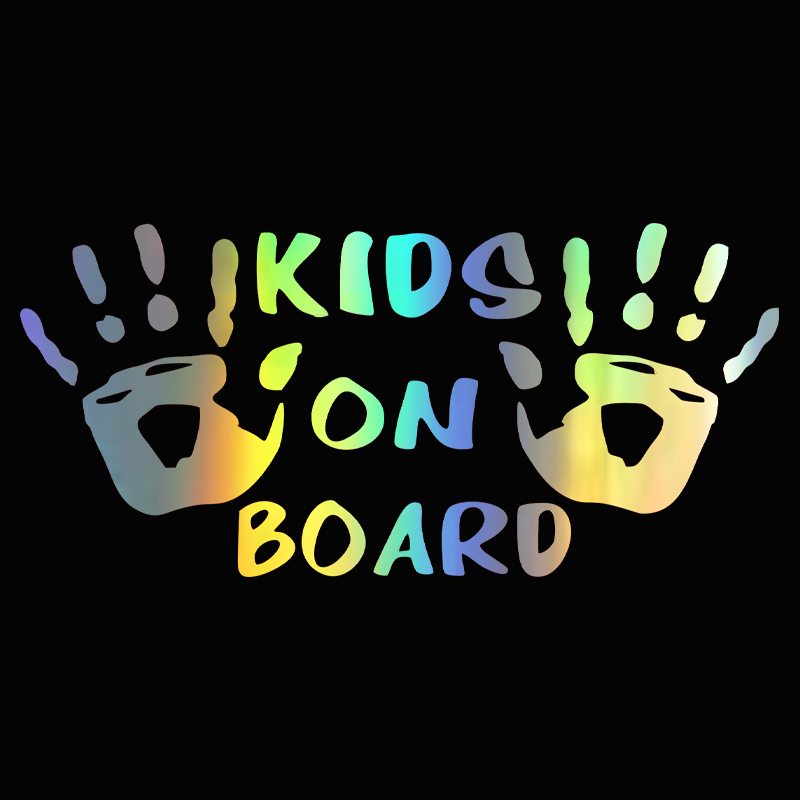 3D Car Sticker KIDS ON BOARD C - Motorcycle Gear Up 评论和价格