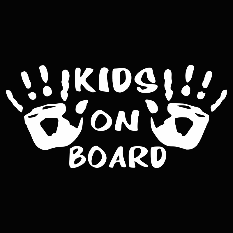 3D Car Sticker KIDS ON BOARD C - Motorcycle Gear Up 评论和价格