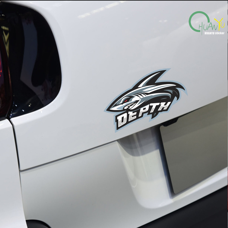 Shark sticker creative persona - Motorcycle Gear Up 评论和价格