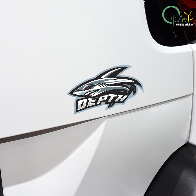 Shark sticker creative persona - Motorcycle Gear Up 评论和价格
