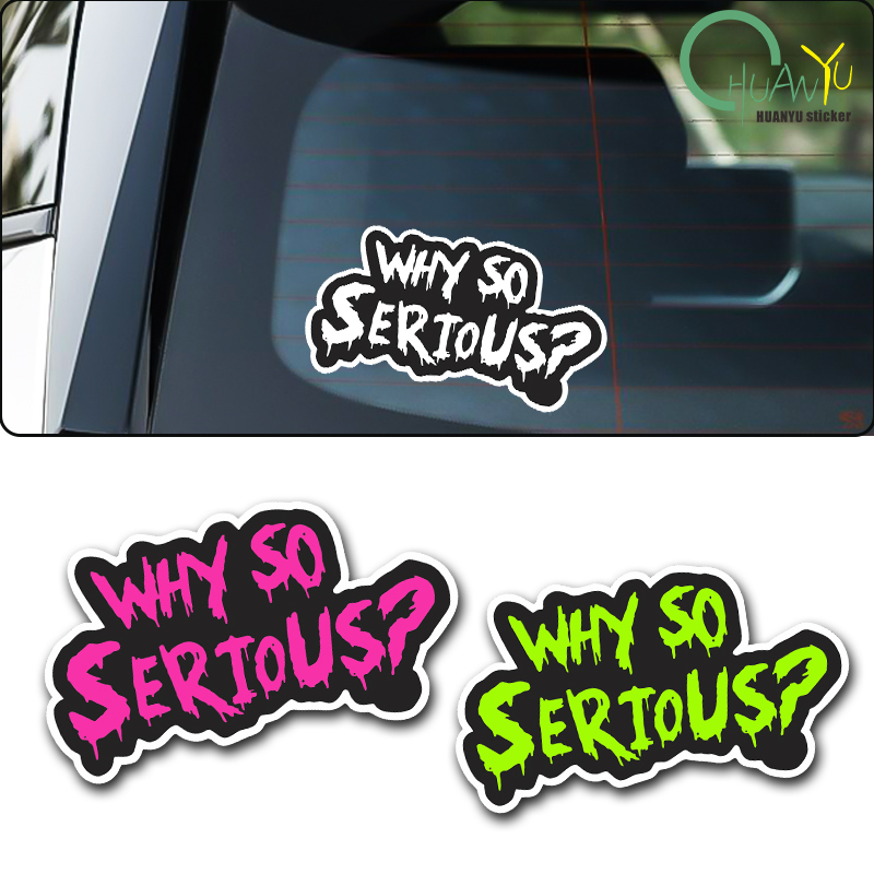 Why So Serious English Funny C - Motorcycle Gear Up 评论和价格