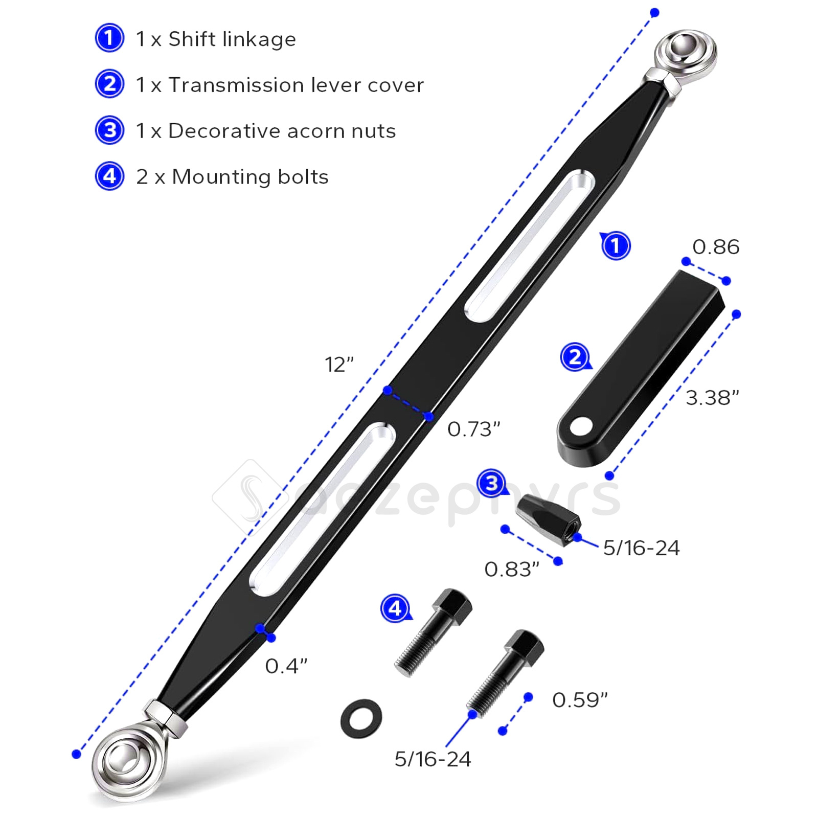 Motorcycle 330mm Aluminum Gear - Motorcycle Gear Guide 评论和价格