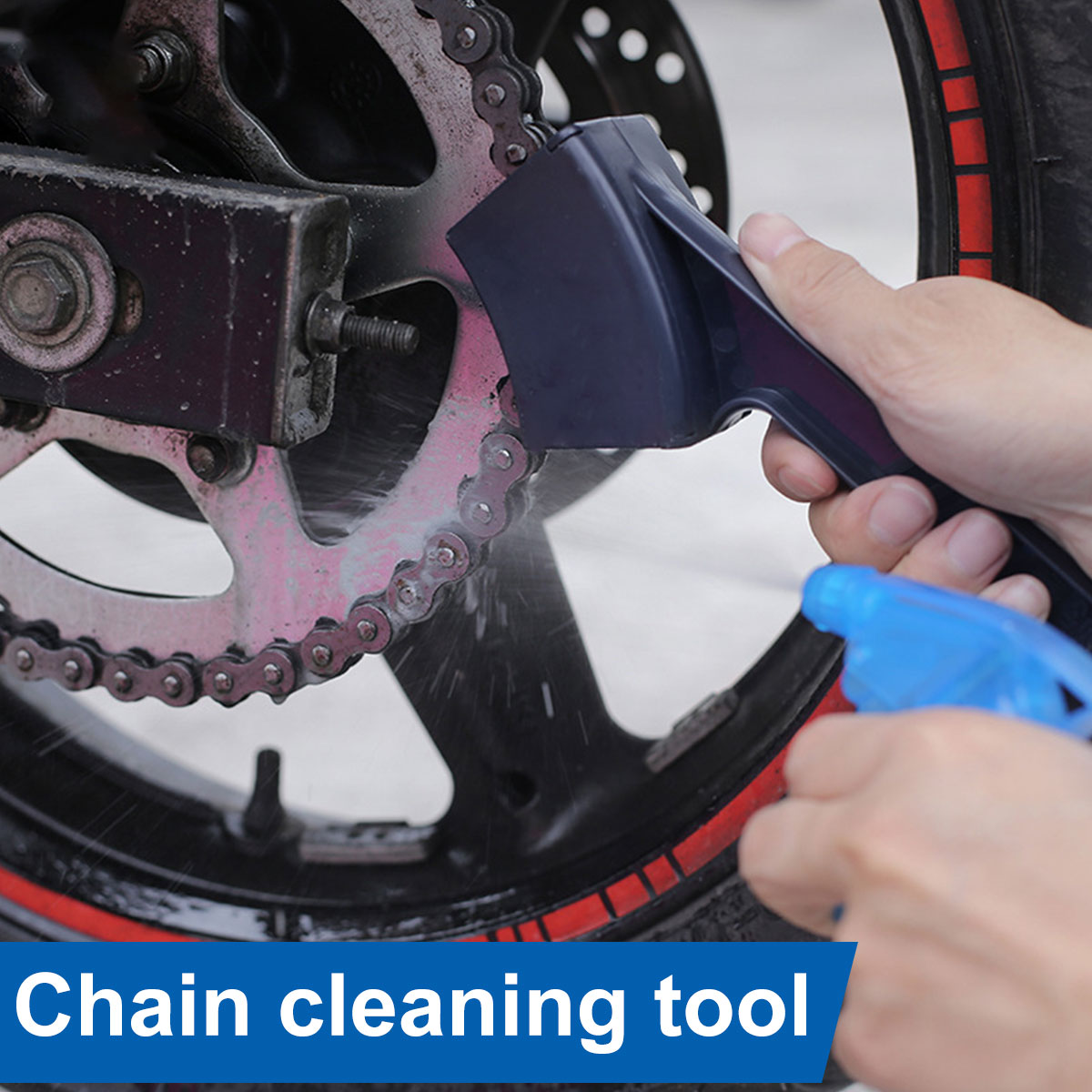 Motorcycle Bike Chain Cleaner  - Motorcycle Gear Up 评论和价格