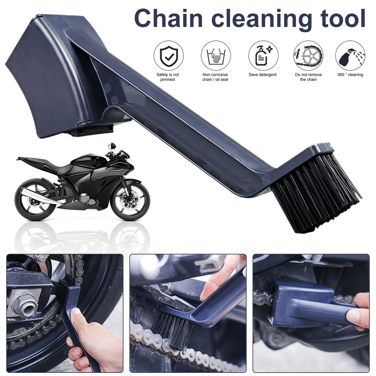 Motorcycle Bike Chain Cleaner  - Motorcycle Gear Up 评论和价格