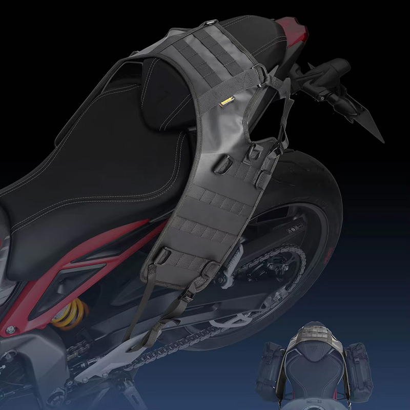 Motorcycle Saddle Bag Base Fit - Tail Bag Rack 评论和价格