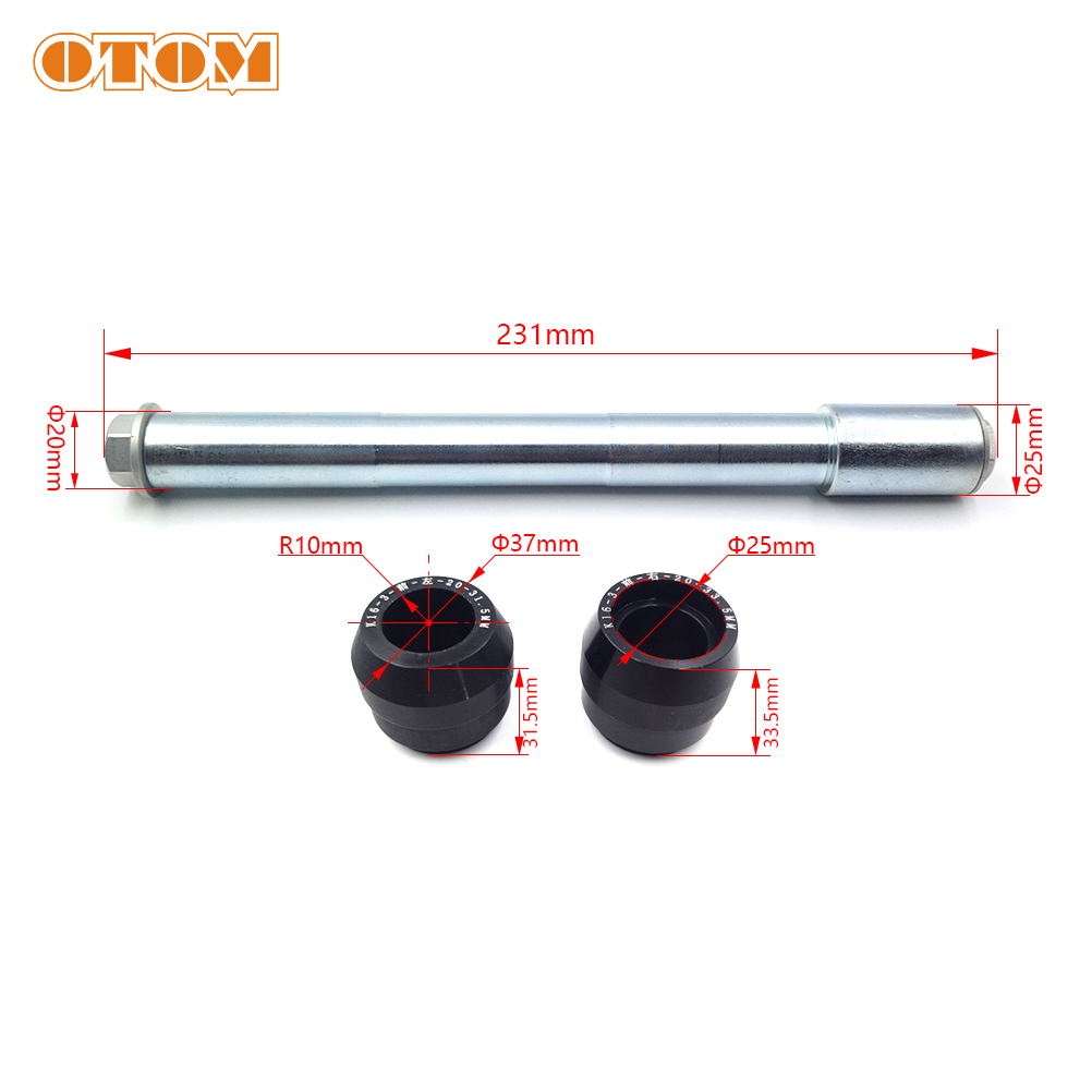 OTOM Motorcycle Front Rear Axl - Motorcycle Gear Guide 评论和价格