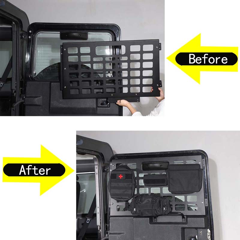For Land Rover Defender 2004-2 - Tail Bag Rack 评论和价格