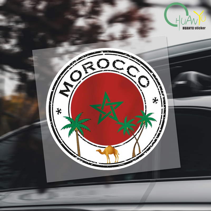 Creative Morocco Stickers Moro - Motorcycle Gear Up 评论和价格