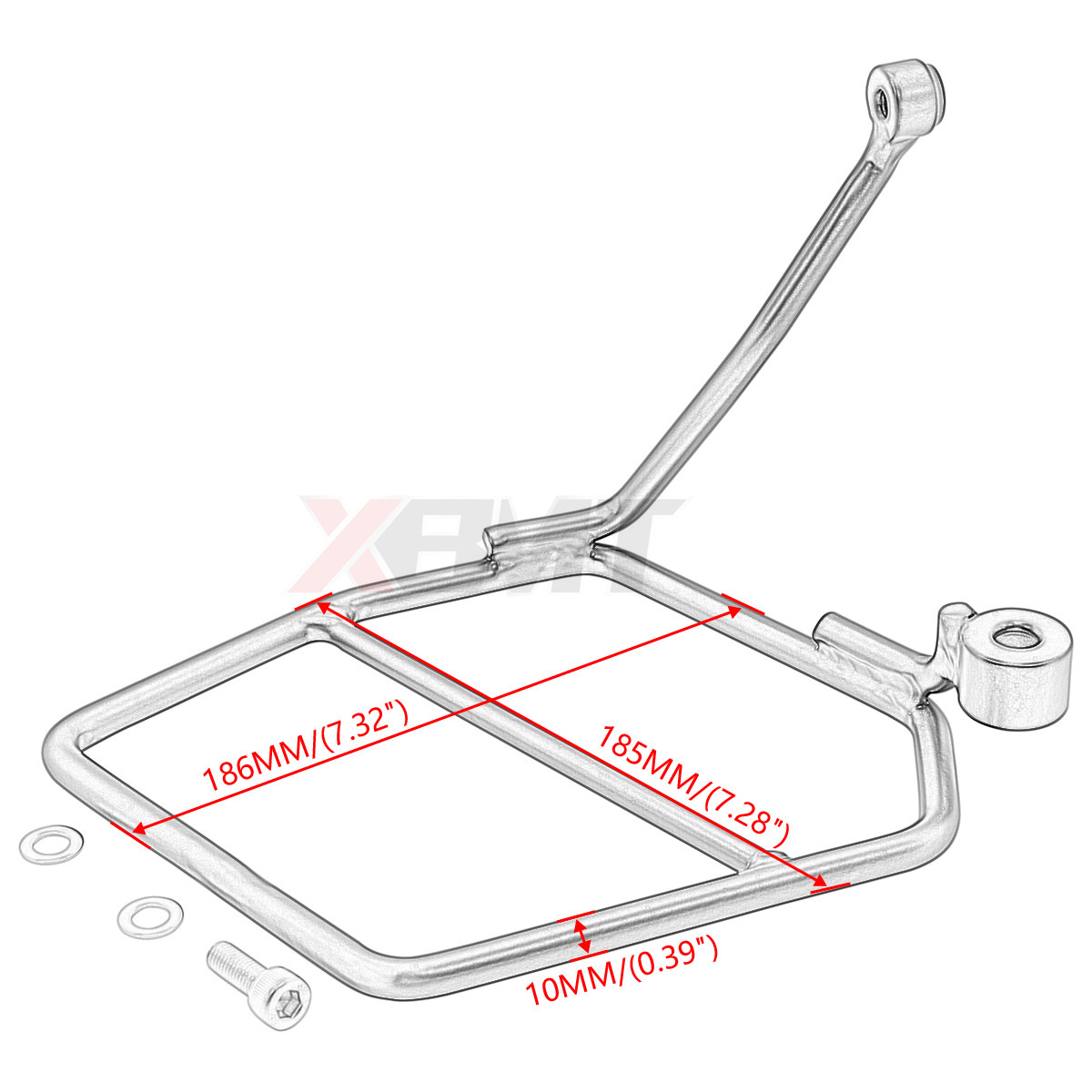 Rear Luggage Rack Left Saddleb - Tail Bag Rack 评论和价格