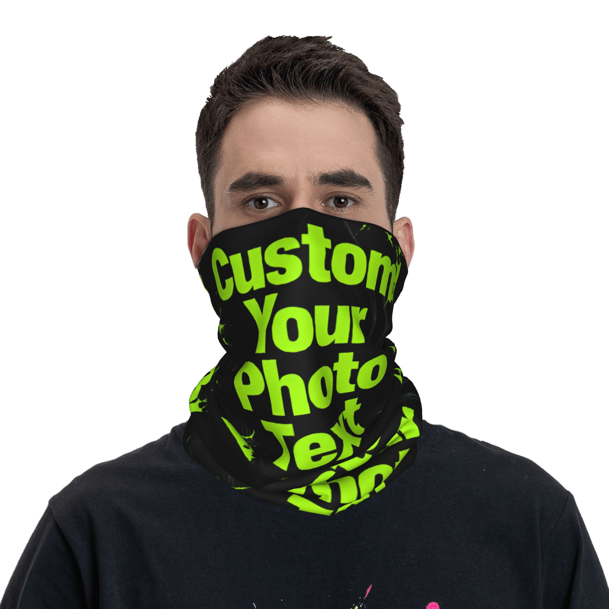 Custom Custom Your Photo Logo  - Neck Warmer Balaclava 评论和价格