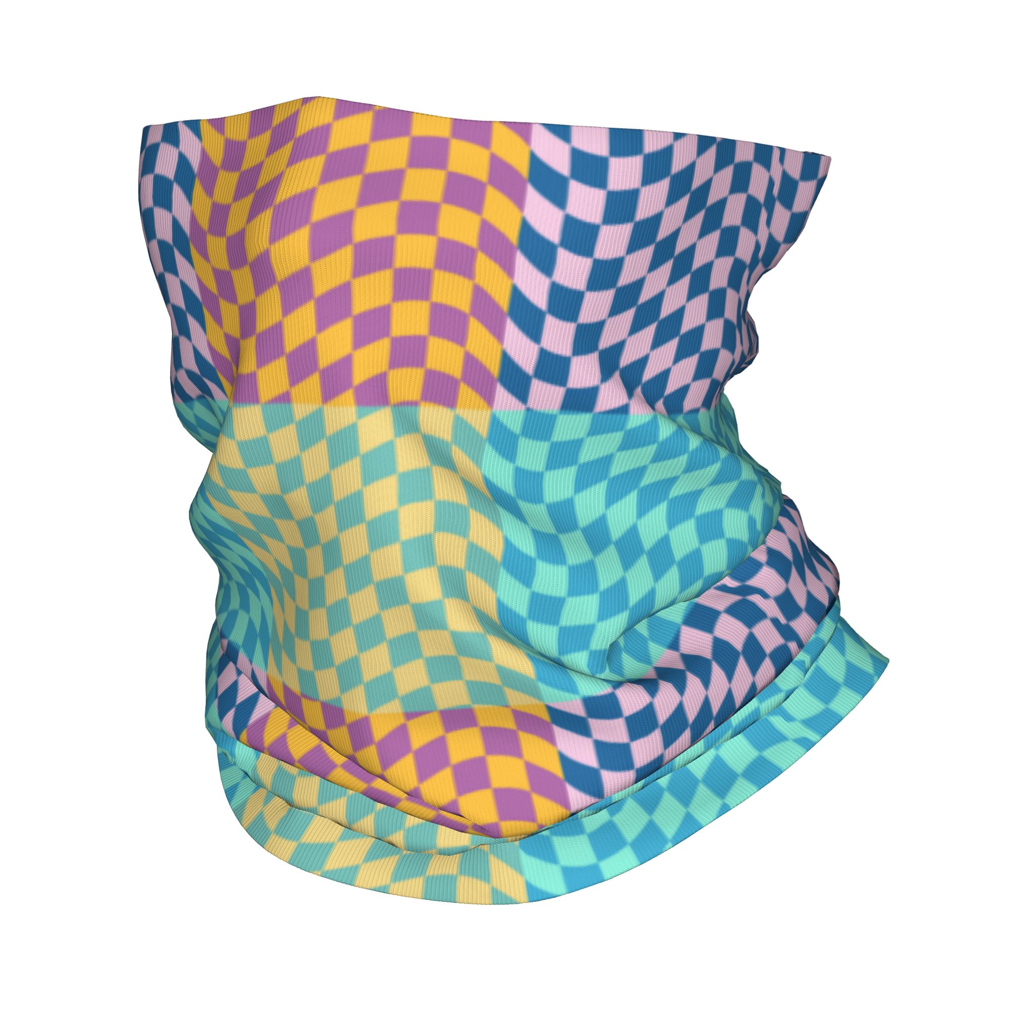 Custom Colored Checkered Banda - Neck Warmer Balaclava 评论和价格