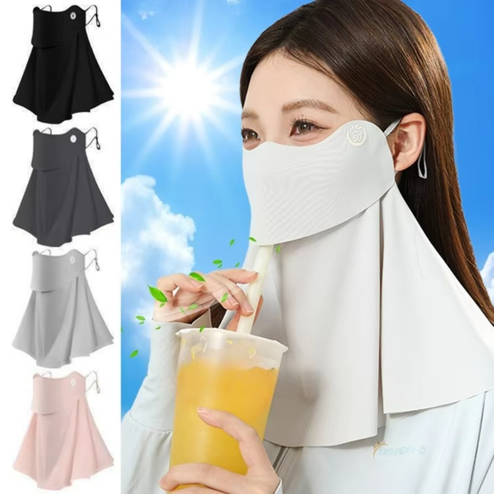 Summer Ice Silk Sun Protection - Neck Warmer Balaclava 评论和价格