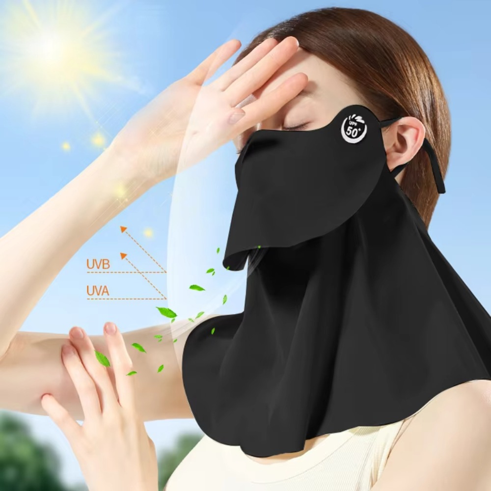 Summer Ice Silk Sun Protection - Neck Warmer Balaclava 评论和价格