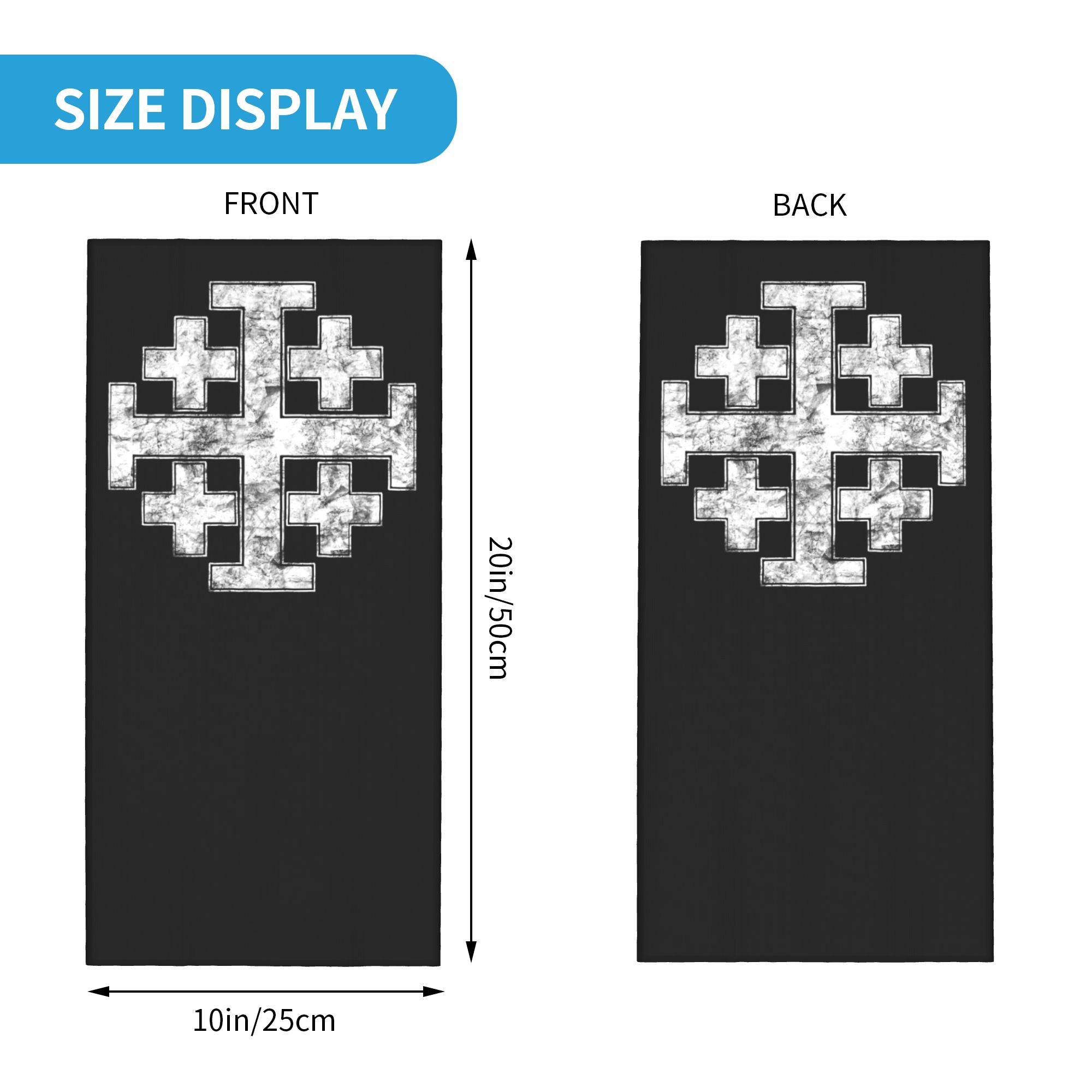 Knight Jerusalem Cross Christi - Neck Warmer Balaclava 评论和价格