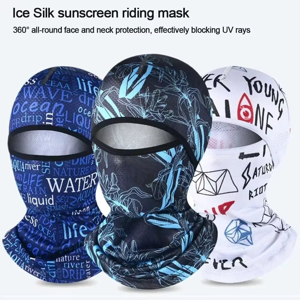 Summer Cool Balaclava Ice Silk - Neck Warmer Balaclava 评论和价格