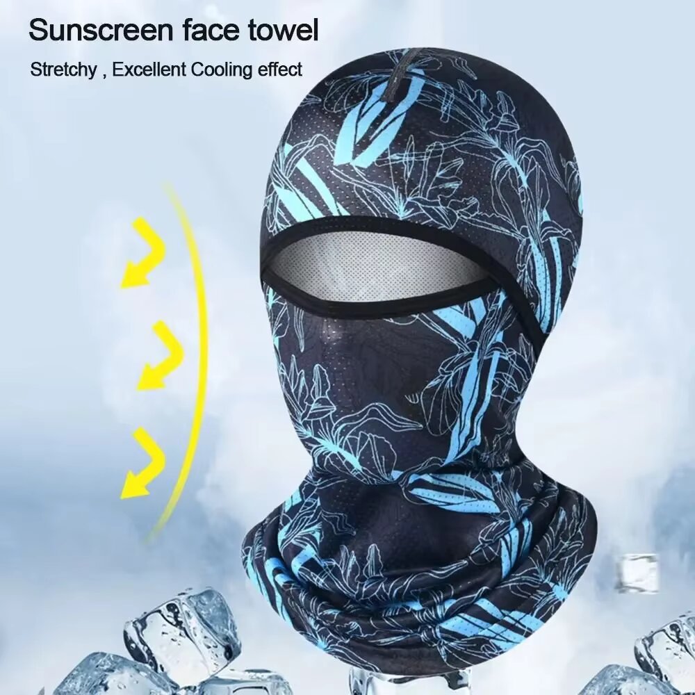Summer Cool Balaclava Ice Silk - Neck Warmer Balaclava 评论和价格