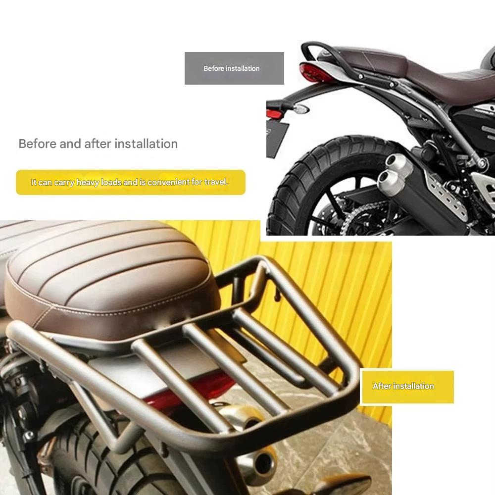 For Scrambler 400  Motorcycle  - Tail Bag Rack 评论和价格
